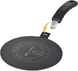ComwithSafe Induction Adapter 20cm with Removable Insulation Handle view 1