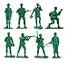 Well Pack Box Green Bucket of 24 Giant Army Men Tall Action Figures Soldiers Perfect for Sandbox Bathtub Party