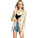 JASTIE Women Open Stitch Cardigan Boho Sleeveless Hippie Summer Hollow Out Solid Crochet Vest