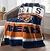 Northwest NFL Chicago Bears Unisex-Adult Raschel Throw Blanket, 60