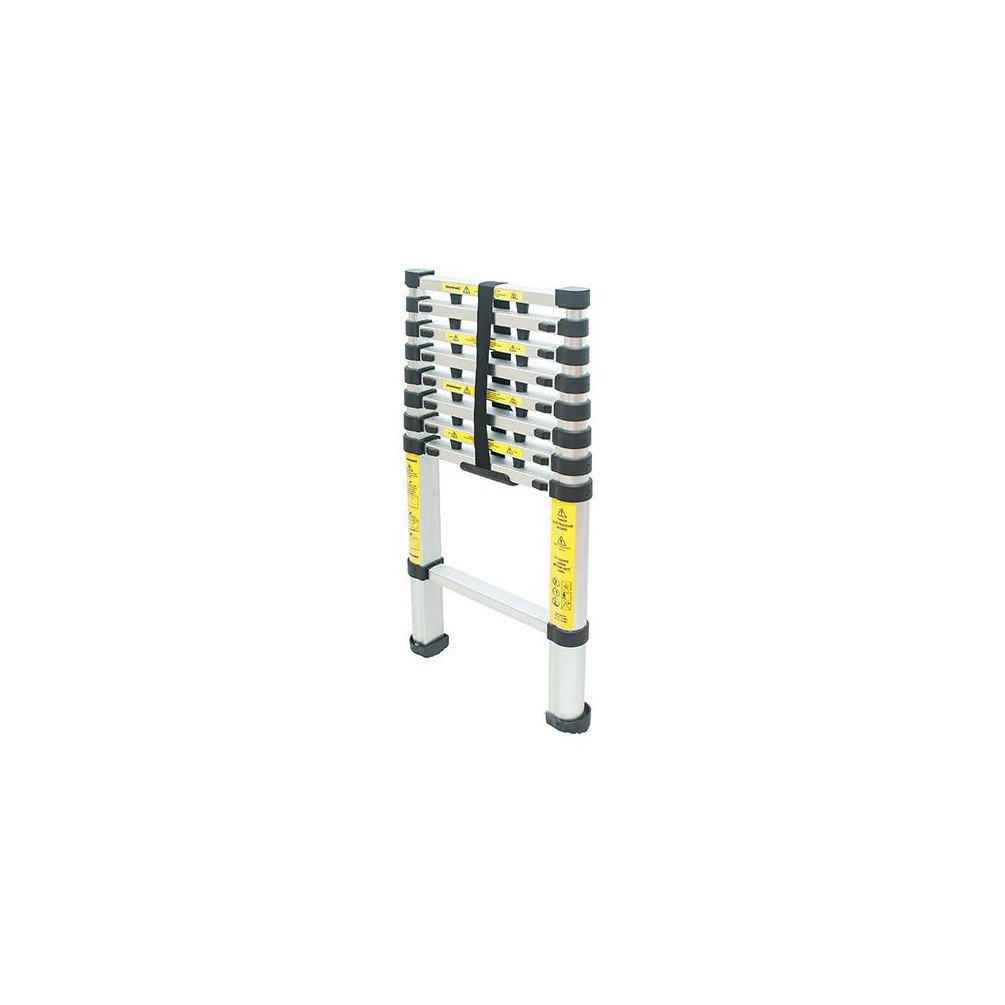 Silverline 452123 Telescopic Ladder 2.6m 9-Tread