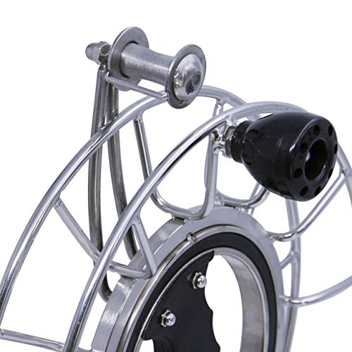 XuBa 1pc Improved 9.5" / 24CM Kite String Reel Silent Ball Bearing Stainless Steel Kite Reel Line Winder for Parafoil Kite Show - Thumbnail 5