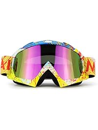 Motorcycle Goggles Dirt Bike ATV Motocross Goggles Glasses for Men Women Youth Kids