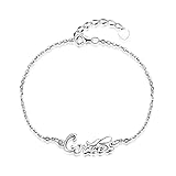 925 Sterling Silver Grace Fashion Charm Bracelet