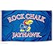 Kansas Rock Chalk KU University Large College Flag