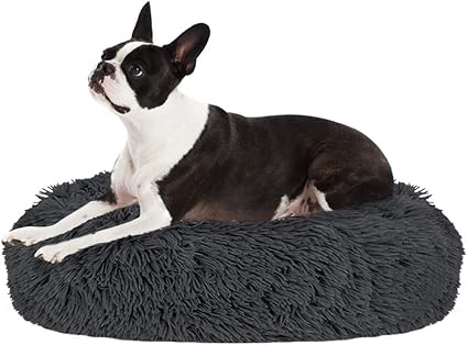 Slowton Lit Pour Chat Lit Pour Chien Extra Doux Confortable Et Mignon Coussin Pour Lit De Chat Lavable Lit Donut Chien Convient Aux Chats Et Aux Petits Chiens De Taille Moyenne Amazon Fr Animalerie