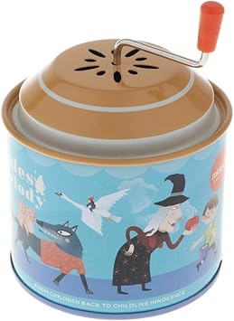 B Blesiya Music Box Di Manovella In Metallo Con Illustrazione Di Animali Dei Cartoni Animati Per Bambini Regalo Di Natale Fiaba Amazon It Giochi E Giocattoli