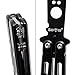 Butterfly Knife Trainer Practice Balisong Black Steel Unsharpened Knife - Grand Way K10-B