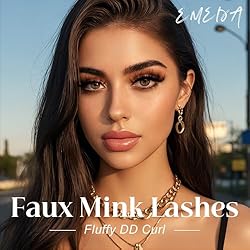 Mink Lashes Fluffy Wispy Eyelashes - 3D False