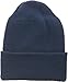 ARMYU Military Genuine GI Watch Cap Warm Winter USN Wool Beanie Solid Cuffed Army Hat (Navy Blue)