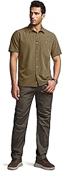 CQR Men's Short Sleeve Tactical Shirts, UPF