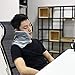 AOOU Travel Pillow Portable Soft Neck Support Perfect Pillow for Any Sitting Position Super Comfortable Pillow for Home Office Car Plane Train Machine Ergonomic Design Washable Pillow