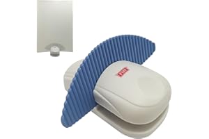 KPASXZA Document Holder for Typing - Document Stand for Desk When Typing,Portable Copies Stand Desktop Document Holder Stand for A4 Paper Documents Office Typing Reading (Blue)