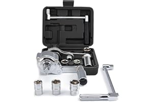 Torque Multiplier Heavy Duty Torque Multiplier Wrench Set for Lug Nut Remover 1/2 Driver 1:16 Labor Saving Wrench with 3 Sock