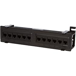 Buyer's Point 12 Port Cat6 Mini Patch Pane | Built