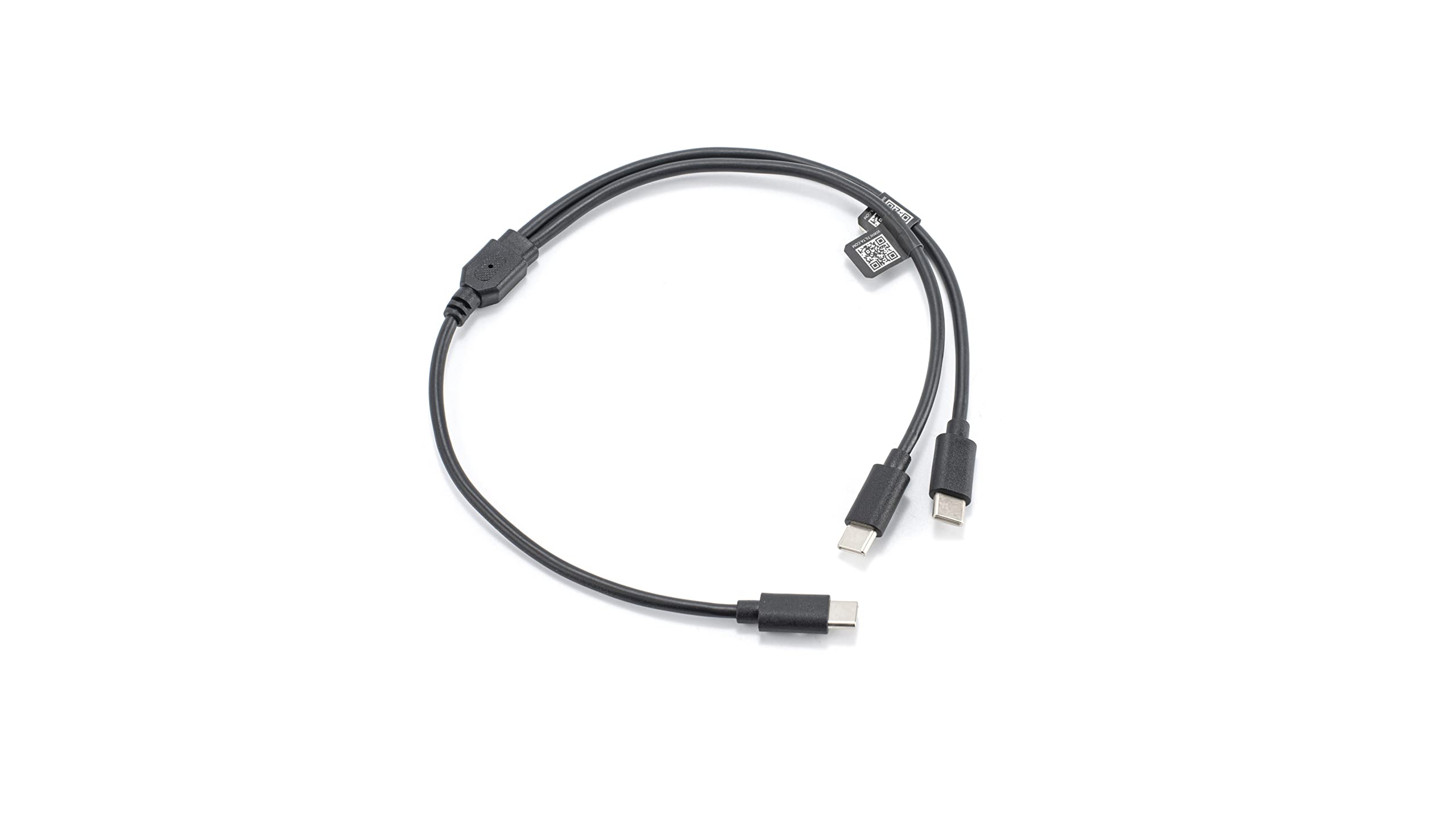 TILTA USB-C to Dual USB-C Splitter Control Cable 350mm Compatible with DJI Focus Motors and DJI RavenEye TCB-USBC-2USBC
