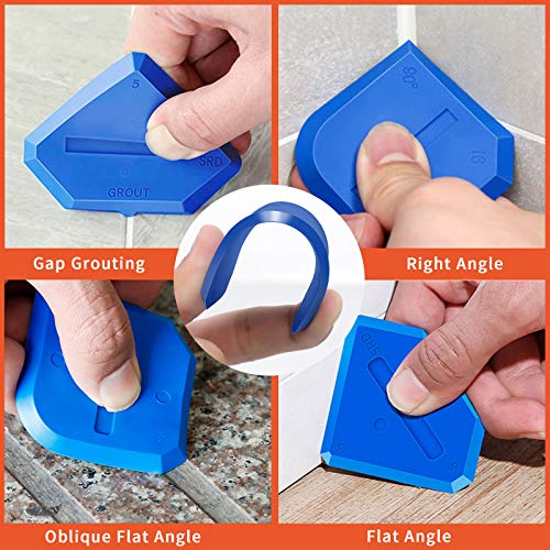 Caulking ToolCaulk Remover Tool Kit,Grout Removal Tool,Silicone Caulk