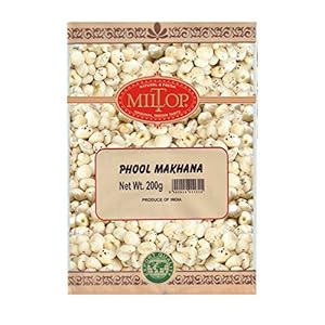 Miltop Fox Nuts (Phool Makhana) Lotus Seed 200g