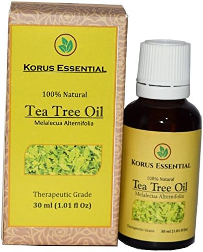 100% Natural Tea Tree Essential Oil - 100% Pure Therapeutic Grade 30 ml / 1.01 oz For Relaxation, Personal Care and Household Use