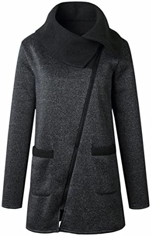 Plus Size Tops Clearance ♥ Womens Casual Jacket Coat Sweatshirt Outwear (5XL, Dark Gray)