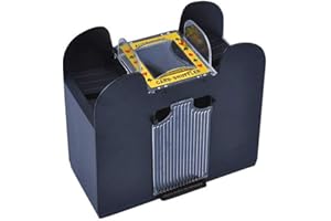 BELMAKS Automatic Card Shuffler - Great for Home & Tournament Use for Classic Poker & Trading Card Games - Professional Cards Shuffling Machine