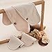 Skyflying 2PCS 100% Organic Cotton Baby Umbilical Cord Care Hernia Belt Breathable Newborn Essential Everyday Protection (2)