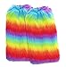 Faux Fur furry fluffy super fuzzy for dance or boots socks leg warmer women rave and EDC costume by Secret Life
