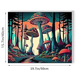Pretty Jolly DIY Special Mushrooms Paint by Numbers