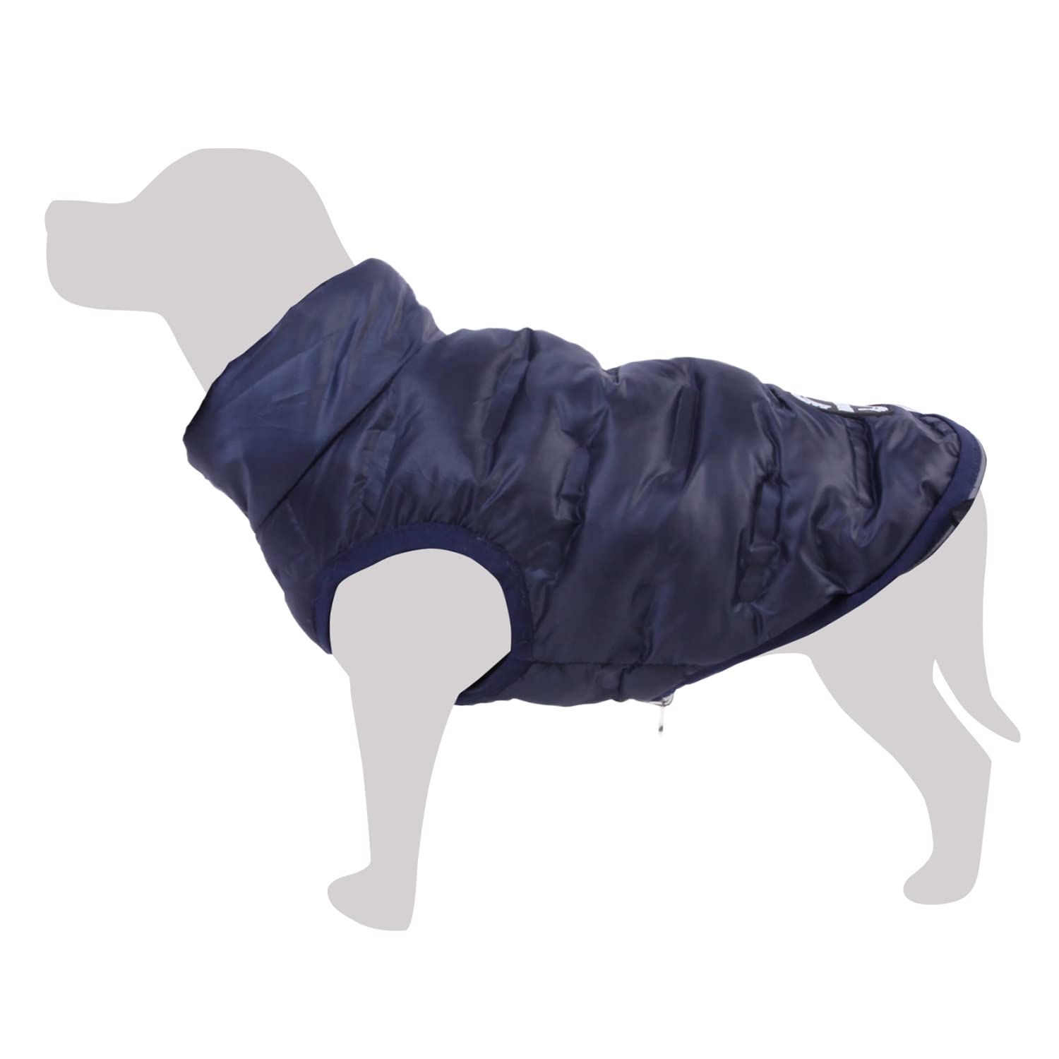 Arquivet Reversible Padded Vest Two Blue Norway Size S 25cm Dog Clothes Cold Coat Sweatshirts Sweaters Vests Jackets Sweaters Sweaters Jackets Sweaters Waterproof and More