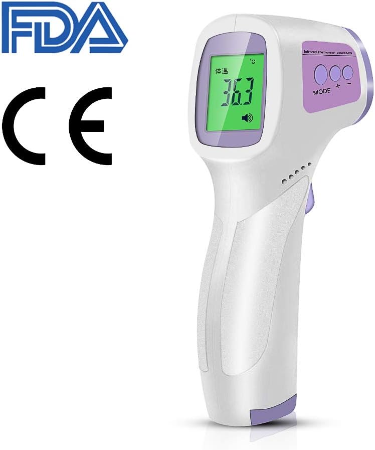 Baby Forehead Thermometer with Ear Function, STYLEAGAL Digital Medical Infrared Body Temporal Thermometer for Fever