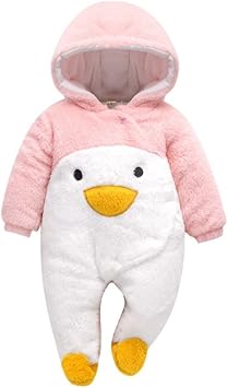 penguin snowsuit baby