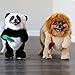 Pandaloon Dog Halloween Costume - As Seen on Shark Tank - Patented - Funny Costume with Arms for Small and Medium Dogs and Cats (Panda, Size 1(13-14 in Height at TOP of Head,Girth<16 in))