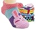 Toddler Baby Kids Fuzzy Thick Sock Anti Slip Skid Sock with Lovely Star or Snowman, Pack of 5 pairs