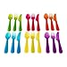 Ikea Kalas 901.929.62 18-Piece BPA-Free Flatware Set, Multicolored (2, DESIGN 1)