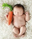 UOMNY Baby Newborn Photo Props Handmade Crochet Knitted carrots