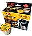 Maxiliano Cleaning Pods Compatible with K-Cup 2.0 Keurig, Stain Remover, Biodegradable, Non Toxic, 6 Cups Count per Pack.