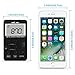 ohCome Pocket AM FM 2 Band Stereo Radio Mini DSP Digital Tuning Receiver with LCD Screen Rechargeable Battery and Earphone for Walking (Black)