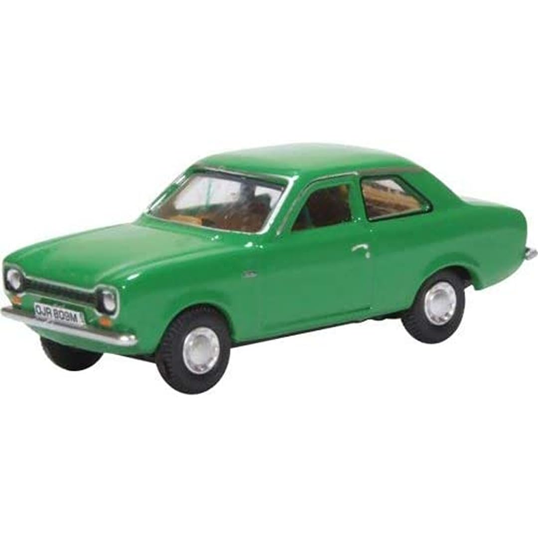 Oxford Diecast 76FE001 Ford Escort MK1 Modana Green OO Gauge