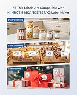 NIIMBOT B1 Label Maker 2 Inch Bluetooth Thermal Printer for iOS Android view 10