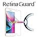 RetinaGuard Anti-blue Light Tempered Glass Screen protector for iPhone 8 Plus - SGS & Intertek Tested - Blocks Excessive Harmful Blue Light, Reduce Eye Fatigue and Eye Strain