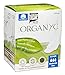 Organyc - 100% Certified Organic Cotton Feminine Pads - Sanitary Napkin with Wings for Women, Moderate Flow, Regular Absorbency, 60 Count (6 Pack of 10 Count)