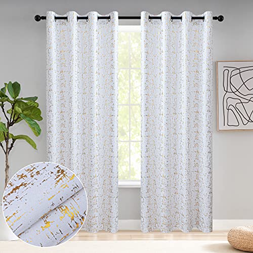 Taisier home Taisier Home Gold Foil Print Linen