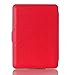 HAOCOO Ultra Slim Leather Smart Case Cover Build in Magnetic [Auto Sleep/Wake] Function for All-New Kindle Paperwhite 2012, 2013, 2015 Versions (Not fit All-New Paperwhite 10th Generation)(Red)