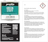 Jenolite Green Stuff Modelling Putty Blue Yellow 36in 91cm view 3