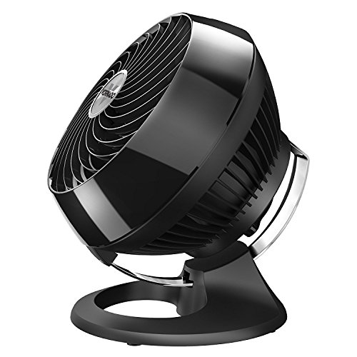 Vornado 460 small whole room air circulator fan, black