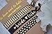 Samantha Margaret - Bride & Bride Tribe Hair Ties for Bridesmaid Gifts and Bachelorette Parties, Bridal Shower Favors, Hair Accessories - 11 Piece Set (Black/White & Gold)