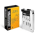 Bike Multitool 11 in 1. Lightweight, Compact & Strong Bicycle Repair Multi Tool With Hex Wrenches, Screwdrivers, Chain Breaker, and Spoke Wrench. Fixes Most Common Bike Repairs At Home Or On Your Ride