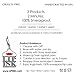 LIP INK Organic Vegan 100% Smearproof Liquid Lipstick - Glitter Red