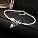 Cren Handmade Shell Beads Ankle Chain Retro Adjustable Anklet Bracelet Sandal Beach Foot Accessory