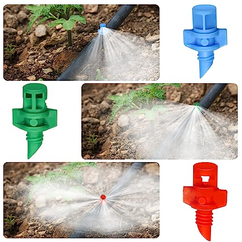 150Pcs Drip Irrigation Emitters, Micro Sprinkler Heads Misting Sprinkler Refraction Micro Sprayer photo 8